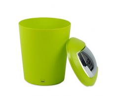 Kela 22292 Schwingdeckeleimer 1,7 l, Kunststoff, Marta, Grün