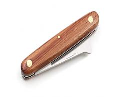 sdgfd Gartenmesser Kopuliermesser - Taschenmesser zur Veredelung von Pflanzen,für sämtliche gärtnerische Schnittarbeiten - Edelstahlmesser