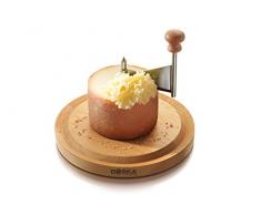 BOSKA 850510 Käseschaber - Käsehobel - Schokoladenschaber - GENEVA - Edelstahl - Buchenholz