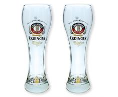 2 Erdinger Weissbier Gläser 0,5l - Exclusiv Edition