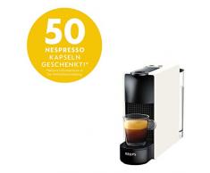 Krups Nespresso XN1101 Essenza Mini Kaffeekapselmaschine, 1260 Watt, weiß, 0,7 Liter