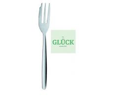 12 STÜCK KUCHENGABEL KUCHENGABELN Edelstahl Kuchen Cake Fork + gratis Glück Aufkleber!
