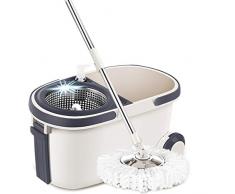 Radvihay Spin Mop Bodenmop ， Der 360-rotierende Mop hat die Faserlänge ohne Fussel hergestellt.