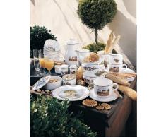 Villeroy & Boch Design Naif Untertasse, 17 cm, Premium Porzellan, Bunt