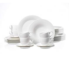 Via by R&B Geschirr-Serie Paris Material Kombiservice 30 tlg. Paris