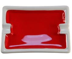 Blockx Große Pfanne, Aquarell, in echter Keramikpfanne, nachfüllbar, Rot