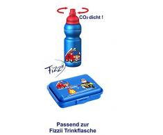 Fizzii Brotdose (schadstofffrei, spÃ¼lmaschinenfest, Motiv: Feuerwehr)