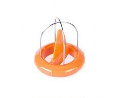 AEROBATICS 2 in 1 Edelstahl Kiwischäler Obstmesser,Mini Fruit Cutter Peeler Slicer Küche Gadgets Werkzeuge Kiwi Peeler-Edelstahl-Frucht Pitted Peeler Kitchen Gadget