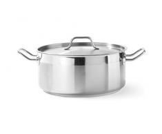 Hendi 830505 Bratentopf mit Deckel, 7.5 L