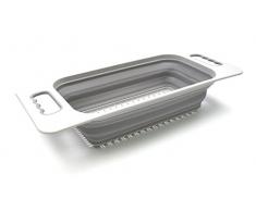 SAMMART Abtropfsieb, rechteckig grau