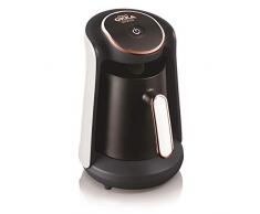 Okka Espresso Kaffeemaschine | Award winner | ausgezeichnet | Mokka | türkischer Kaffee | Edelstahl | 2 Tassen Funktion | Kochsensor | IntelBrew