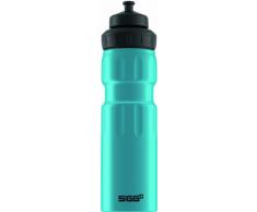 Sigg WMB Sports Blue Touch, Sport Trinkflasche, 0.75 L, Aluminium, BPA Frei, Blau