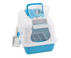 gengxinxin Extra Große Doppelschicht-katzentoilette Für Katzendeckel Pfannendeckel Toilette Anti-Spray-desodorierung Katzentoilette Katzentoilette Gross