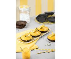 Kaiser Classic Torteletts, 6-teilig, Tortelettform Ø 11 cm, gute Antihaftbeschichtung, praktisches 6er Set, attraktives Mini-Design, kleine Backformen