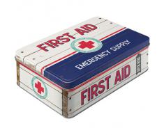 Nostalgic-Art 30721 - Vorratsdose Flach - First Aid Blue