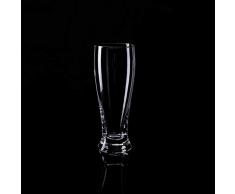 ERTY 400ML Bar Bierglas Kaltes Getränk Glas Saft Tasse Bleifreies Glas Teetasse Becher Drink Wein Tasse Party Weizenbierkrug, Klar