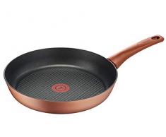 Tefal G11706 Chefs Delight Bratpfanne, antihaftversiegelt, inklusive Thermo-Spot, 28 cm, kupferoptik