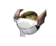 CHG Abgießhilfe aus Edelstahl für Töpfe bis 26cm Durchmesser
