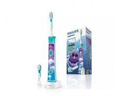 Philips Sonicare HX6322/04 elektrische Zahnbürste für Kinder mit Bluetooth und lustiger App
