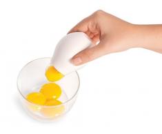 Eitrenner Ei-Trenner Eiertrenner Eigelbtrenner Ei-Dotter-Separator Eiklar-Trenner aus Silikon (Sunny Side Out, Egg Yolk Extractor, Pluck)