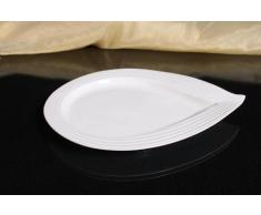 TELLER Servierteller Flachteller Porzellan Weiß Gastronomiebedarf Ø32/25