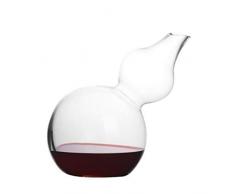 Classic Wine Decanter Weinausgießer mit 2,5 Litern, schrägem Öffnungsdesign, 100% bleifreiem mundgeblasenem Glas, Weinzubehör, Rotweinkrug, Weingeschenk