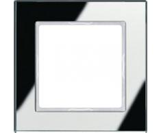 Jung AC 581 GL SI Rahmen Glas 1fach Serie A Creation Silber