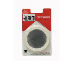 Bialetti Dichtungen und Ersatz-Filterplatten für Kaffeemaschinen