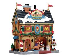 Lemax - NUTCRACKER & WOOD TOY CARVE, B/O LED