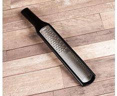 GEFU 50480 Fein- und Grobreibe RAFINO - Profi Edelstahl Reibe mit Behälter zum Auffangen - Extrem robuste Käsereibe