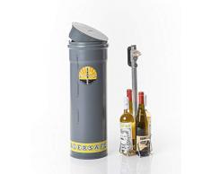 BIERSAFE WEINSAFE Outdoor - Erdloch- Wein- und/oder Bier-Kühler/Getränke- Geheim- Depot/Versteck/Kühl-Gadget stromfrei