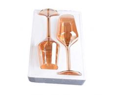 BLI Galvanisiertes Gold Weinglas Kristall Weinglas Großes Weinglas und Dekanter Set Weinglas Champagnerglas 2- tlg