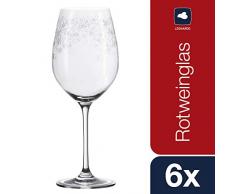 Leonardo Chateau Rotweinglas, 6-er Set, 510 ml, spülmaschinenfest, Teqton-Kristallglas, 061592