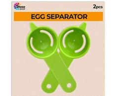 Ei Trenner Eiweiß 2 Stück. Schnelles und sicheres Trennen von Eiweiß und Eigelb mit dem Eiweißtrenner / Eigelbtrenner