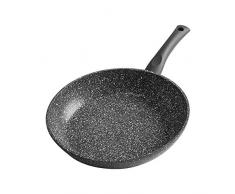 Bratpfanne ofenfester Abnehmbarer Griff, Antihaft-Pfanne Bratpfanne, PremiumAluminum Fry Maifan Stein Antihaft-Pfanne Edelstahl mit Deckel Bratpfanne Pa