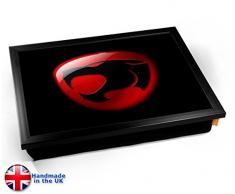 Thundercats Cartoon Cushion Lap Tray Kissen Tablett Knietablett Kissentablett - Schwarzer Rahmen