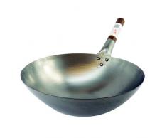 London Wok gj493 Flacher Boden Wok, 30,5 cm