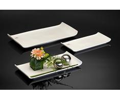 Porzellanschale Flat eckig 25,5 x 12,0 cm von Sandra Rich