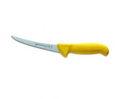 F. Dick - ErgoGrip Safety Tip Ausbeinmesser, halbflexibel, 13cm, gelb, 8298213 0S-02