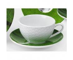 Cappuccinotasse mit Untertasse