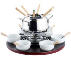 Rosenstein & Söhne Käsefondue: Fonduekarussell, 22-teilig (Fondue-Set) (Fondue Karussell)