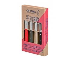 Opinel Messer Opinel Küchenmesser-Set, Essentials, 4-teilig, grau, M, 1010308410