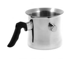 SIDCO Simmertopf Milchtopf Milchkochtopf Wasserbadtopf doppelwandig Edelstahl 1,5 l