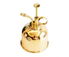 Yardwe Retro Messingpflanze Herr Flower Water Spray Bottle Gießkanne Gold