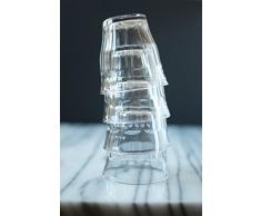 Duralex 511960B43821990 Picardie Schnapsglas, Shotglas, Stamper, 90 ml, Glas, transparent, 6 Stück