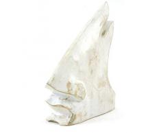 Brillenhalter Etagere Brille aus Holz Finish Patina weiß