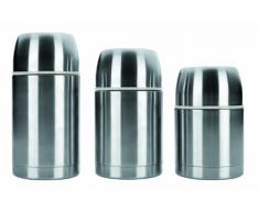 Ibili Isolierbehälter, Speisebehälter, Warmhaltebehälter, Isoliergefäß, mit doppelter Innenwand, Edelstahl 18/10, 800 ml