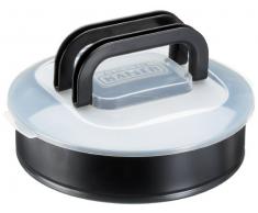 Kaiser Inspiration Springform 26 cm rund, Flachboden, Transporthaube, Made in Germany, runde Backform, antihaftbeschichtet, auslaufsicher, klappbarer Griff