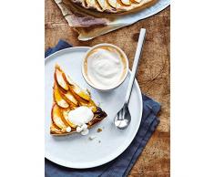 WMF Nuova Kaffeebecherlöffel Set, 6-teilig, Kaffeelöffel, groß, spülmaschinengeeignet, L 15,5 cm, Cromargan Edelstahl poliert