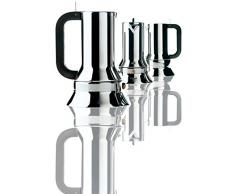 Alessi Espressomaschine 3.Tassen für Induktion Edelstahl